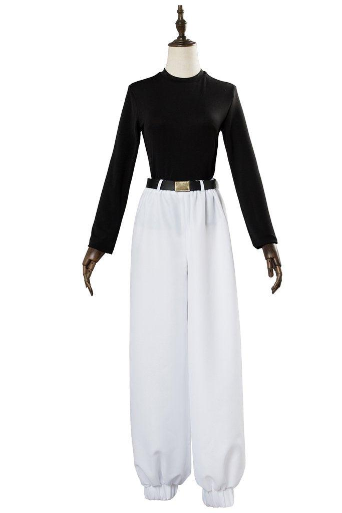 Hinamatsuri Anzu Long White Coat Uniform Outfit Halloween Carnival Cosplay Costume - CrazeCosplay
