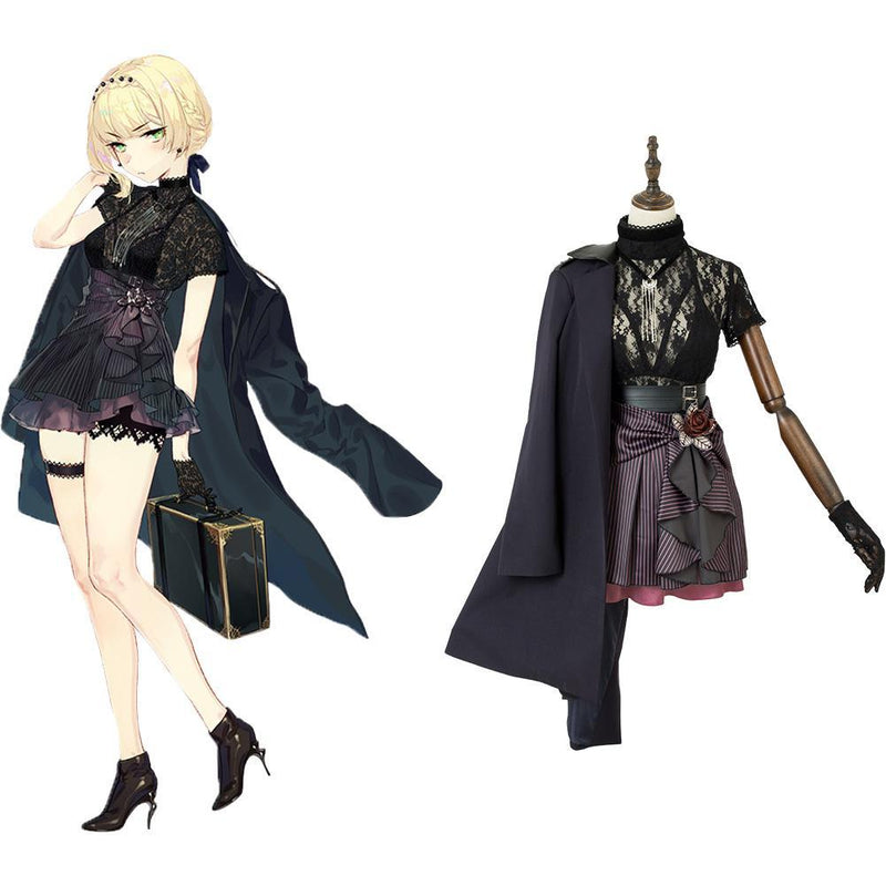 Game gfl Girls Frontline Welrod Mk II 2 Night Crisis Two Anniversary Dress Outfit Halloween Carnival Cosplay Costumes - CrazeCosplay