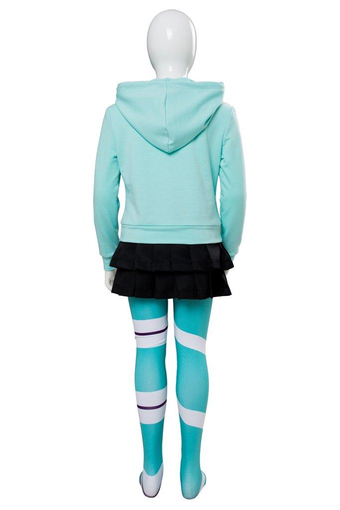 Ralph Breaks The Internet Wreck It Ralph 2 Vanellope Von Schweetz Cosplay Costume For Kids - CrazeCosplay