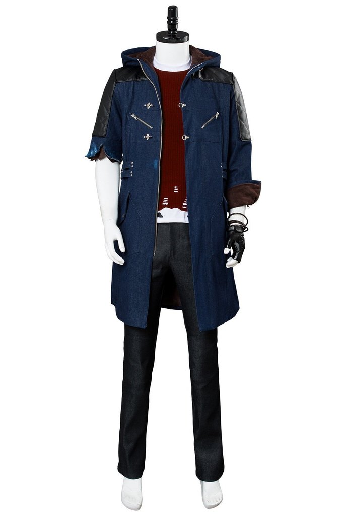 Dmc Video Game Devil May Cry 5 V Nero Outfit Cosplay Costume New - CrazeCosplay