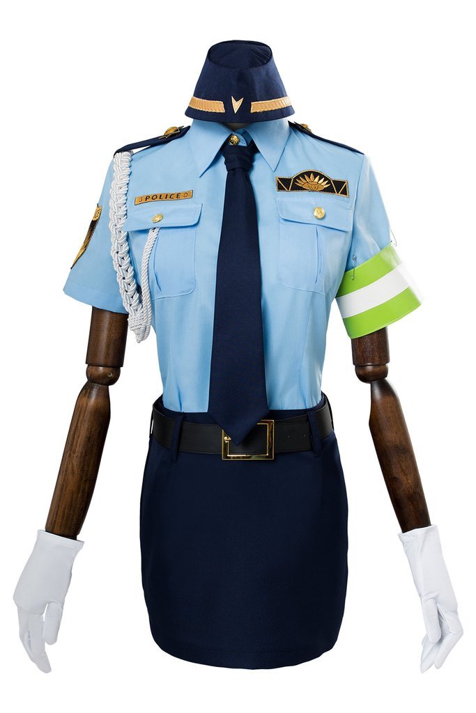 Fate Extella Link Tamamo No Mae Police Uniform Cosplay Costume For Women Female - CrazeCosplay