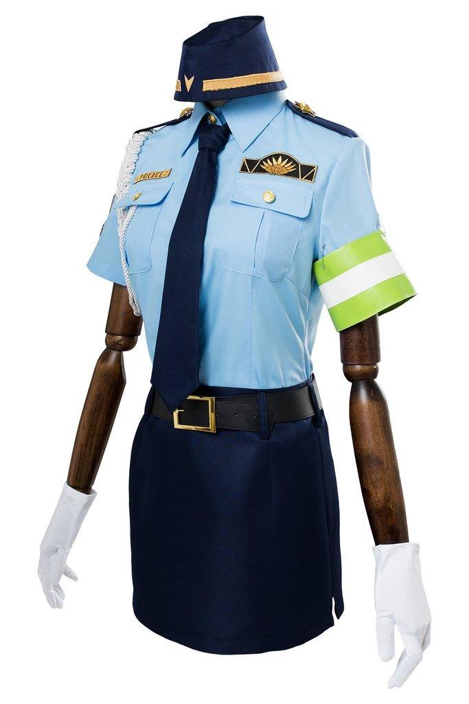 Fate Extella Link Tamamo No Mae Police Uniform Cosplay Costume For Women Female - CrazeCosplay