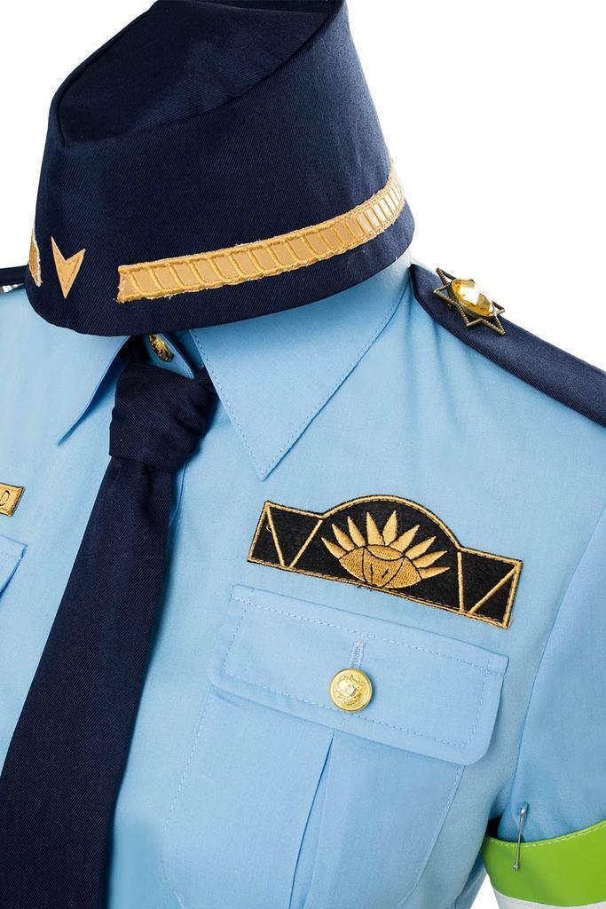 Fate Extella Link Tamamo No Mae Police Uniform Cosplay Costume For Women Female - CrazeCosplay