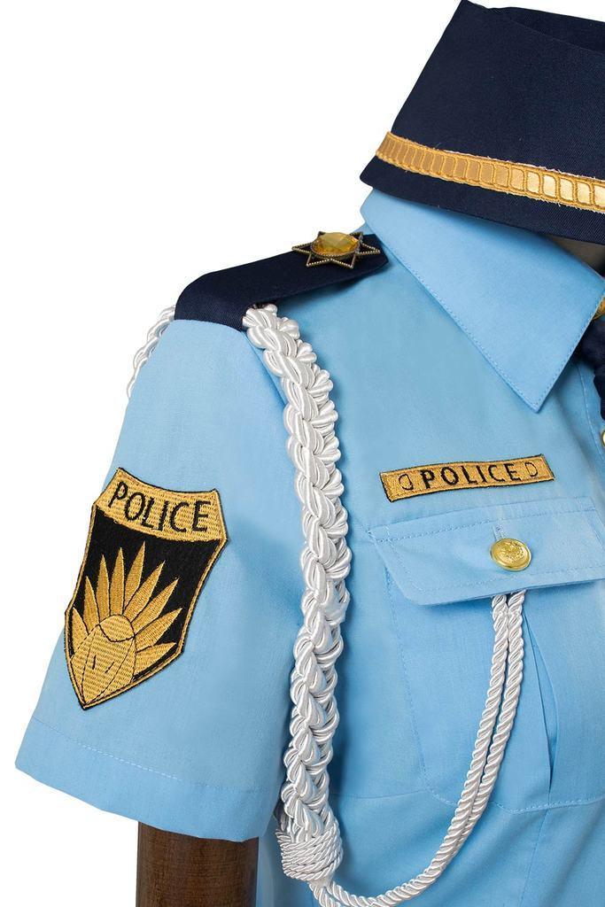 Fate Extella Link Tamamo No Mae Police Uniform Cosplay Costume For Women Female - CrazeCosplay