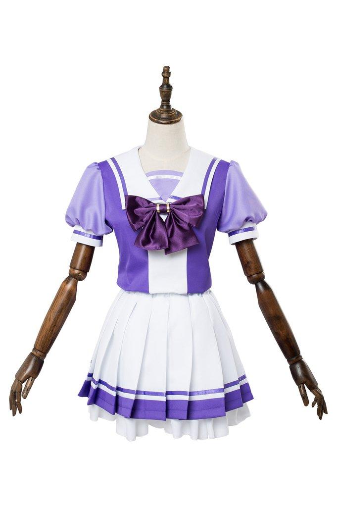 Uma Musume Pretty Derby School Uniform Dress Cosplay Costume - CrazeCosplay