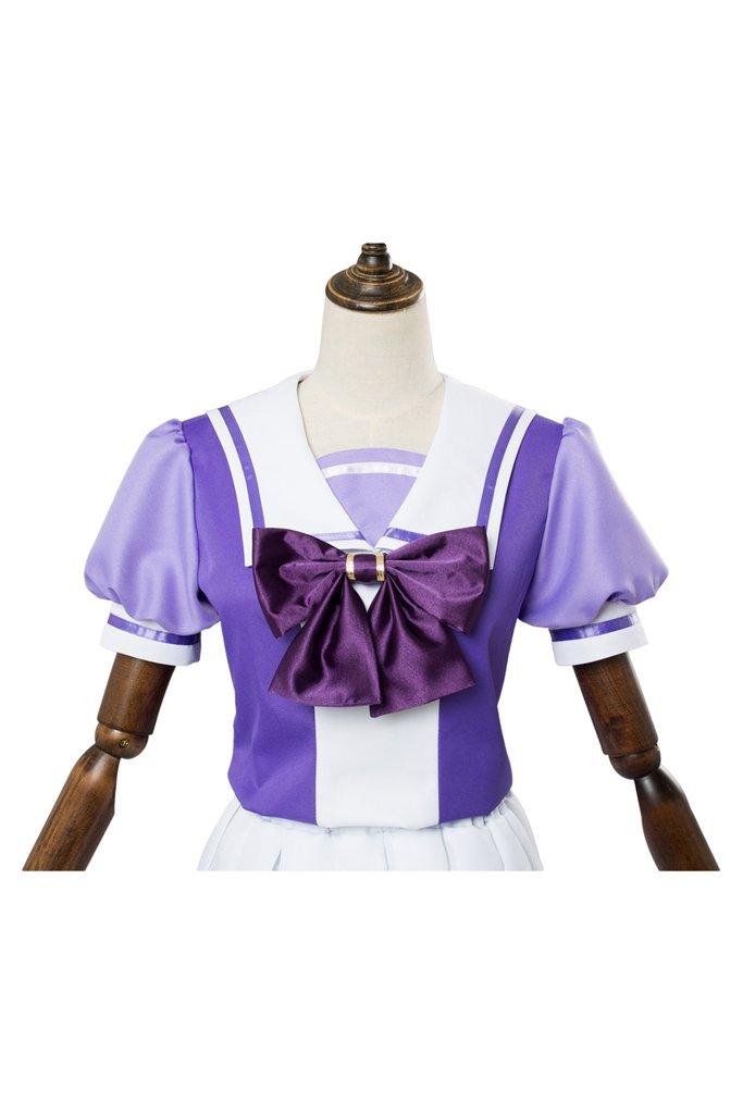 Uma Musume Pretty Derby School Uniform Dress Cosplay Costume - CrazeCosplay