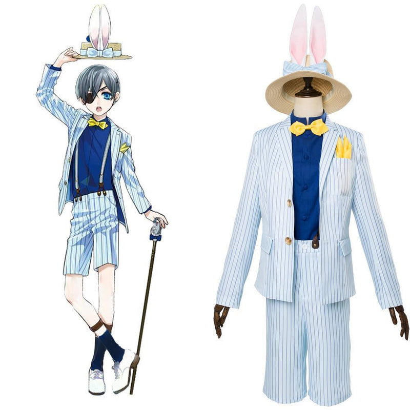 Anime Black Butler Ciel Phantomhive Cosplay Costume - CrazeCosplay