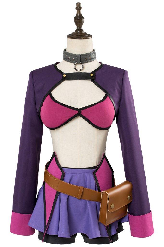 How Not To Summon A Demon Lord Rem Galleu Cat Cosplay Dress Skirt Full Sets Outfit Halloween Carnival Cosplay Costume - CrazeCosplay