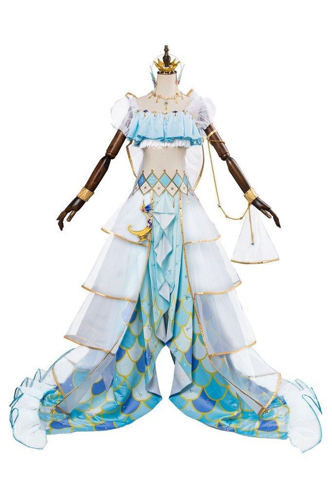 Lovelive Mermaid Festa Watanabe You Cosplay Costume Awakening Outfit - CrazeCosplay