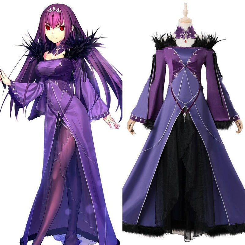 Anime Fate Grand Orde Fate Go Fate Grand Order FGO fate go Scathach Skadi Cosplay Dress Costume - CrazeCosplay