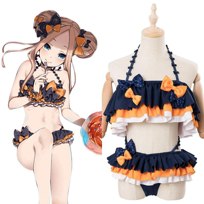 Fate Grand Order Anime FGO Fate Go Abigail Williams Cosplay Costume Girls Swimsuit - CrazeCosplay
