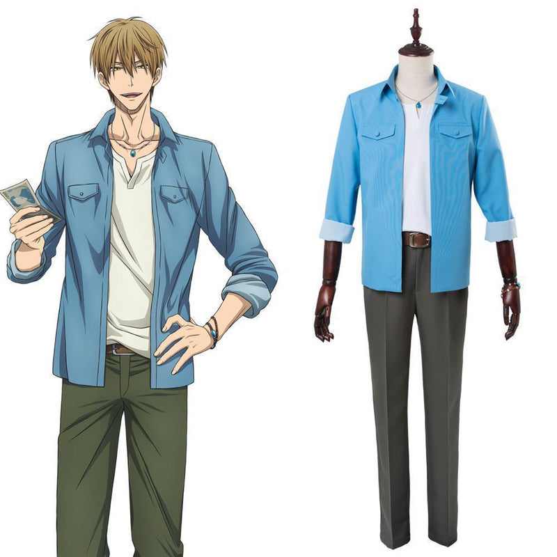 The Most Huggable Man Has Threatened Me Jyunta Azumaya Cosplay Costume - CrazeCosplay