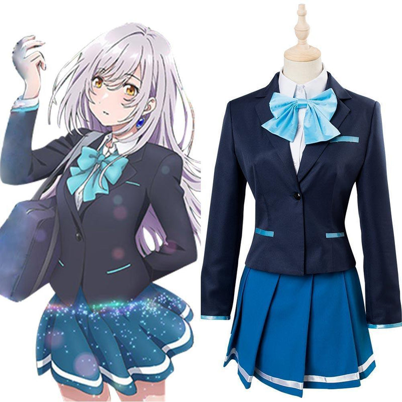 Irozuku Sekai No Ashita Kara Hitomi Tsukishiro Outfit Suit Halloween Carnival Cosplay Costume - CrazeCosplay