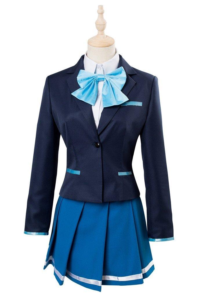 Irozuku Sekai No Ashita Kara Hitomi Tsukishiro Outfit Suit Halloween Carnival Cosplay Costume - CrazeCosplay