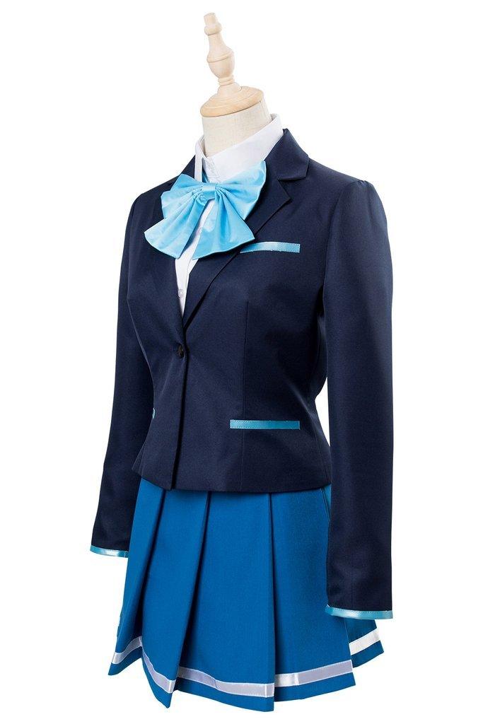 Irozuku Sekai No Ashita Kara Hitomi Tsukishiro Outfit Suit Halloween Carnival Cosplay Costume - CrazeCosplay
