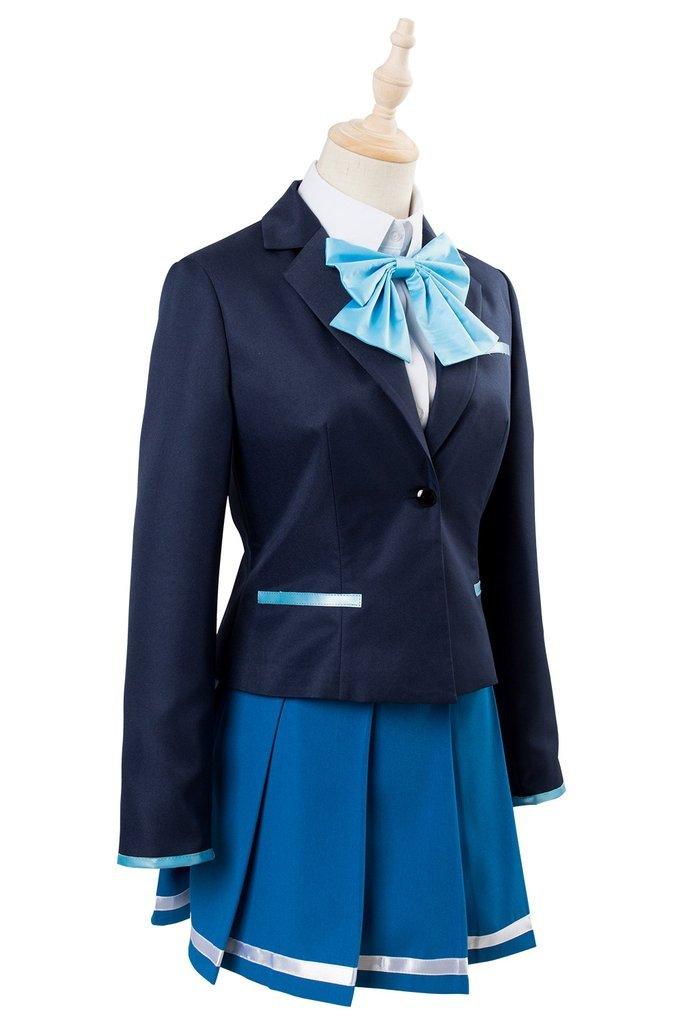 Irozuku Sekai No Ashita Kara Hitomi Tsukishiro Outfit Suit Halloween Carnival Cosplay Costume - CrazeCosplay