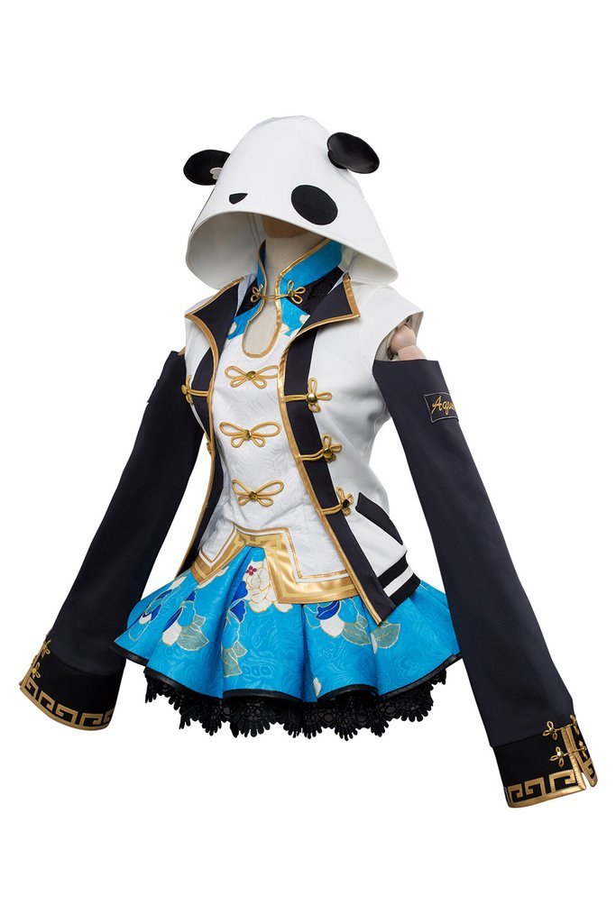 Lovelive Aqours China Dress Ver Tsushima Yoshiko Ur Cosplay Costume - CrazeCosplay