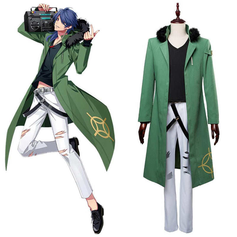 Hypnosis Mic Division Rap Battle Drb Arisugawa Dice Dead or Alive Uniform Outfit Halloween Carnival Cosplay Costume - CrazeCosplay