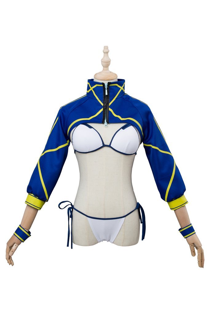 Fate Grand Order Fate Go Anime Fgo Mysterious Heroine X Swimsuit Cosplay Costume - CrazeCosplay