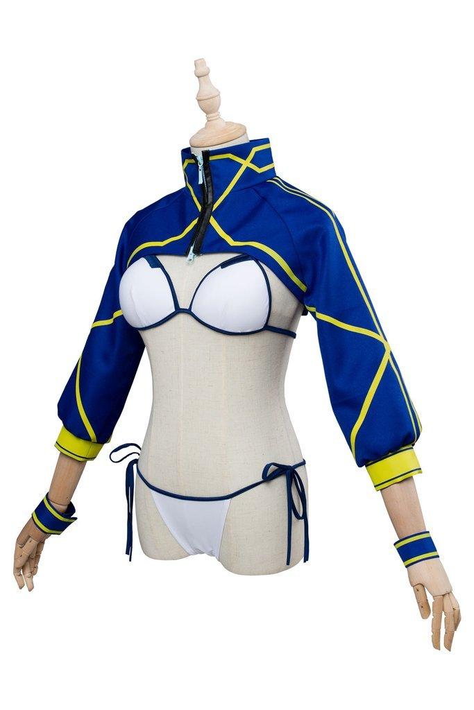 Fate Grand Order Fate Go Anime Fgo Mysterious Heroine X Swimsuit Cosplay Costume - CrazeCosplay