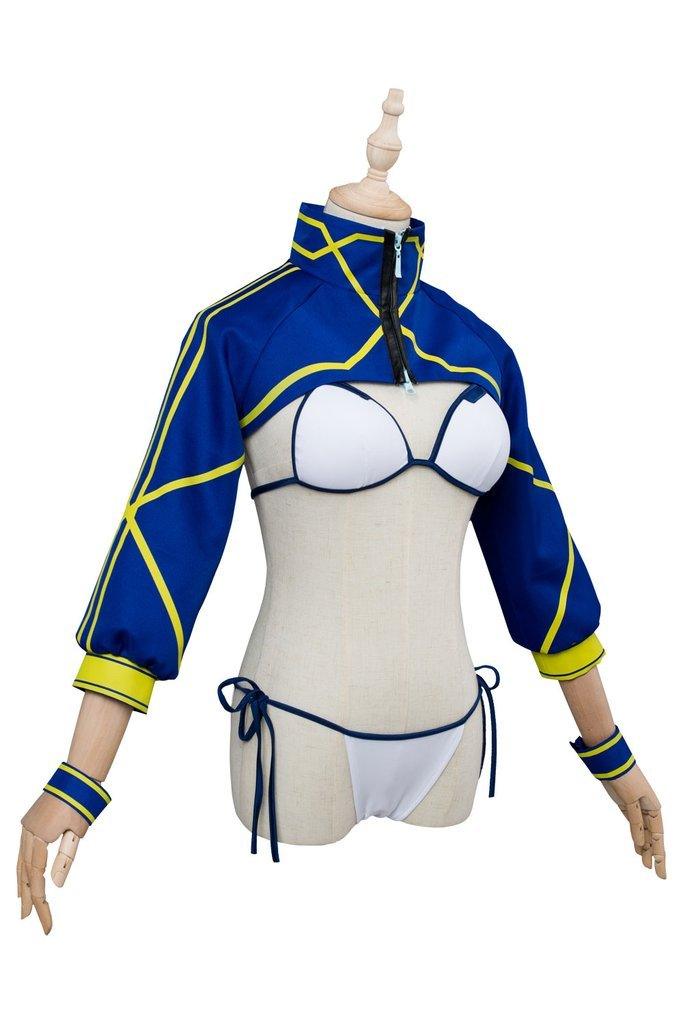 Fate Grand Order Fate Go Anime Fgo Mysterious Heroine X Swimsuit Cosplay Costume - CrazeCosplay