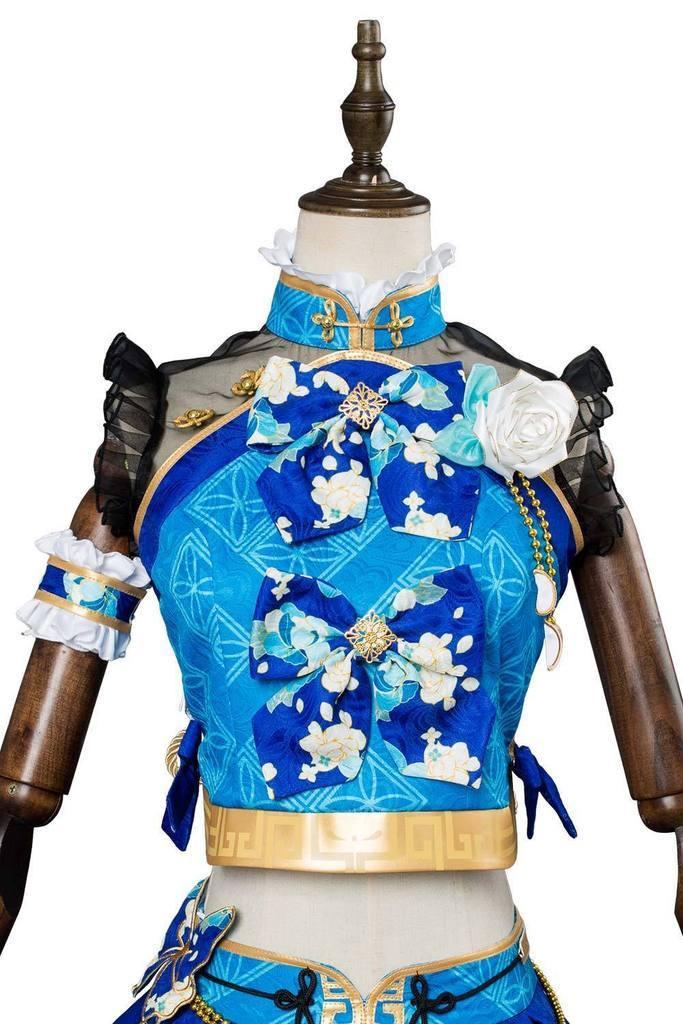 Lovelive Aqours China Dress Ver Watanabe You Cosplay Costume - CrazeCosplay