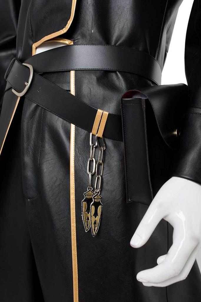 Fate Grand Order Fate Go Anime Fgo Gilgamesh Leather Overcoat Cosplay Costume - CrazeCosplay