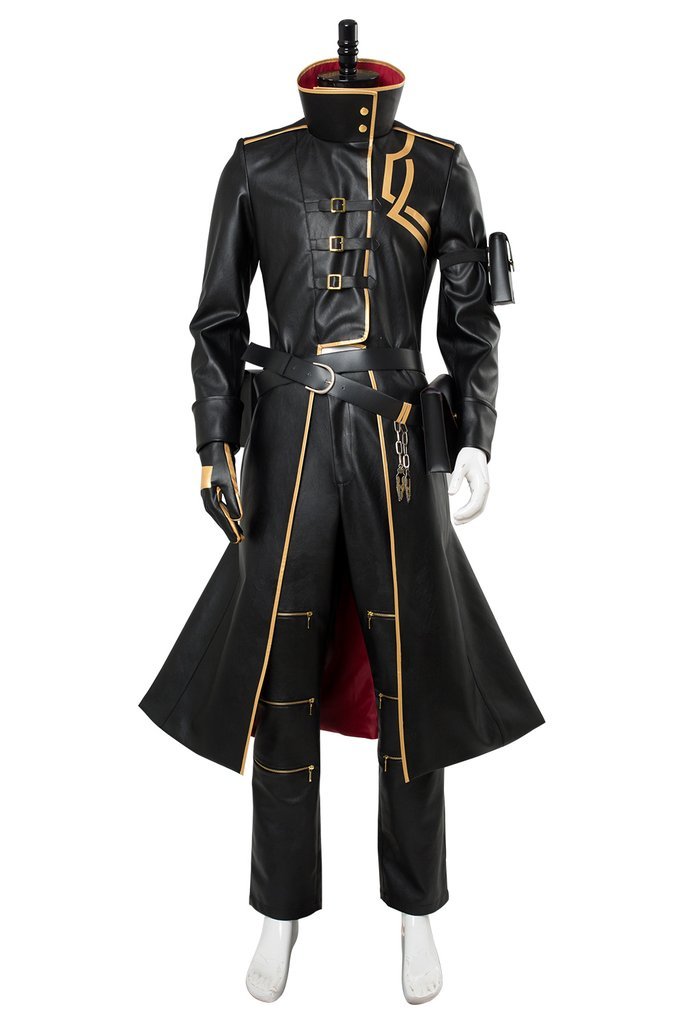 Fate Grand Order Fate Go Anime Fgo Gilgamesh Leather Overcoat Cosplay Costume - CrazeCosplay