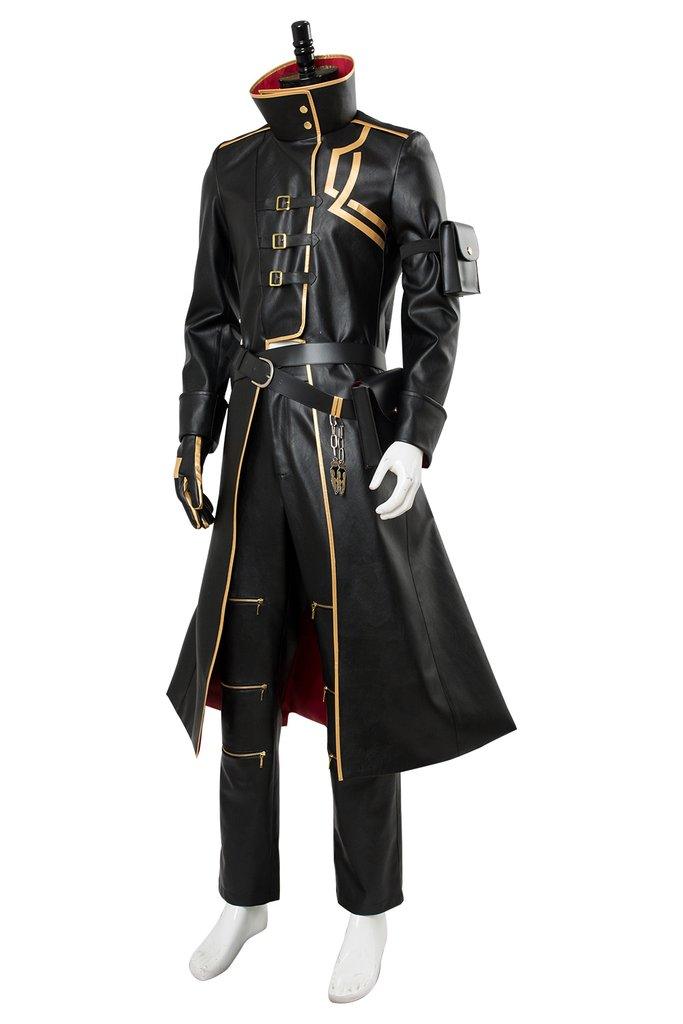 Fate Grand Order Fate Go Anime Fgo Gilgamesh Leather Overcoat Cosplay Costume - CrazeCosplay