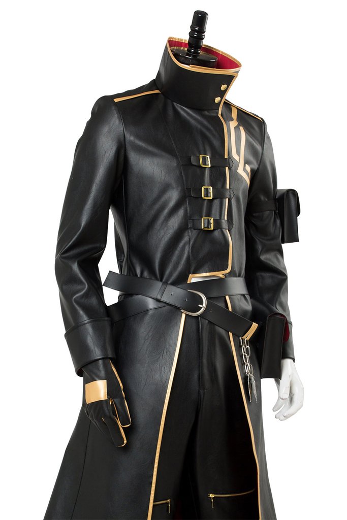 Fate Grand Order Fate Go Anime Fgo Gilgamesh Leather Overcoat Cosplay Costume - CrazeCosplay