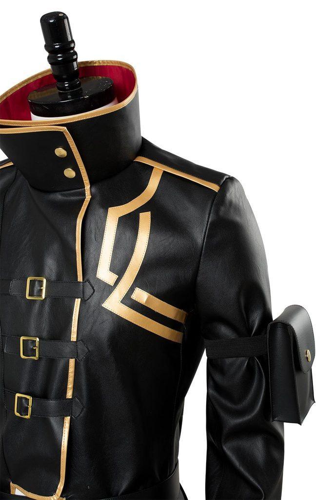 Fate Grand Order Fate Go Anime Fgo Gilgamesh Leather Overcoat Cosplay Costume - CrazeCosplay