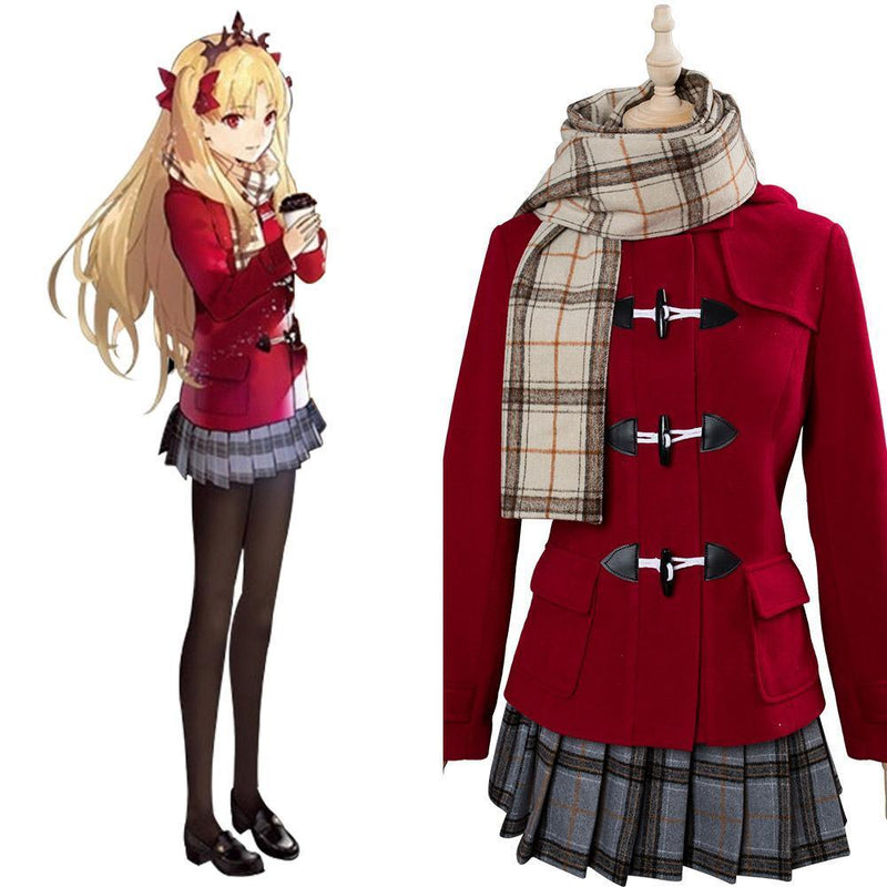 Fate Grand Order Anime FGO Fate Go Ereshkigal Winter Caual Wear Cosplay Costume - CrazeCosplay