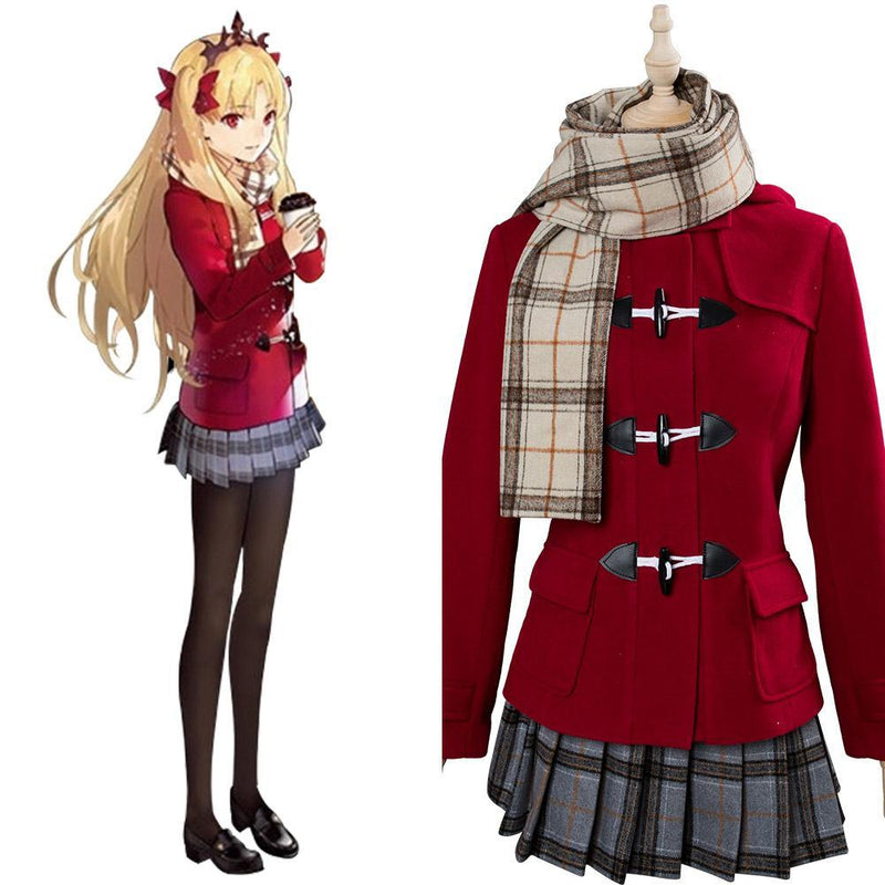Fate Grand Order Anime FGO Fate Go Ereshkigal Winter Caual Wear Cosplay Costume - CrazeCosplay