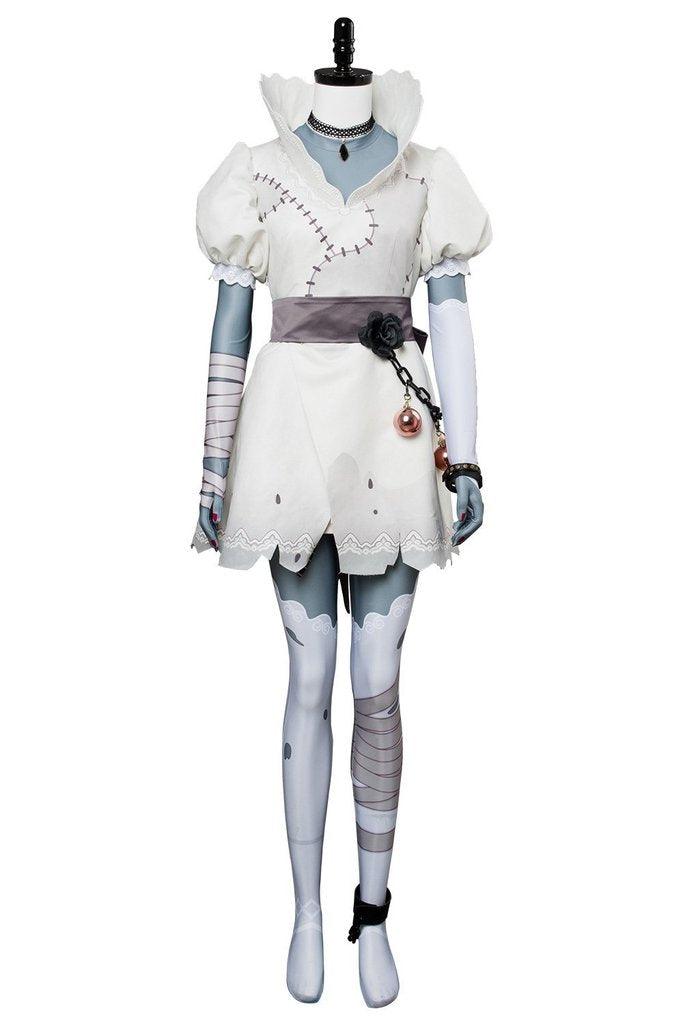 Overwatch Sombra Olivia Colomar Bride Skin Cosplay Costume - CrazeCosplay