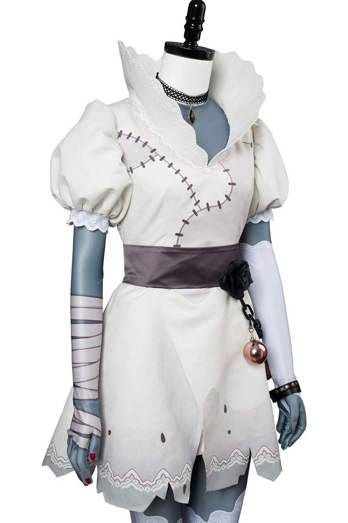 Overwatch Sombra Olivia Colomar Bride Skin Cosplay Costume - CrazeCosplay