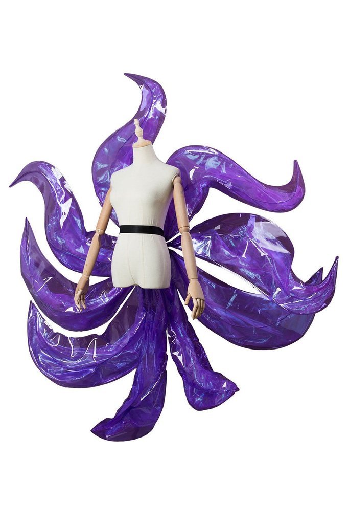 League Of Legends The Nine Tailed Fox Ahri Tails K Da Skin Cosplay Outfit - CrazeCosplay