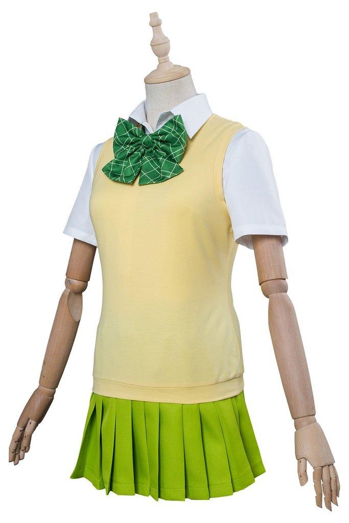 Anime The Quintessential Quintuplets Yotsuba Nakano Cosplay Costume - CrazeCosplay