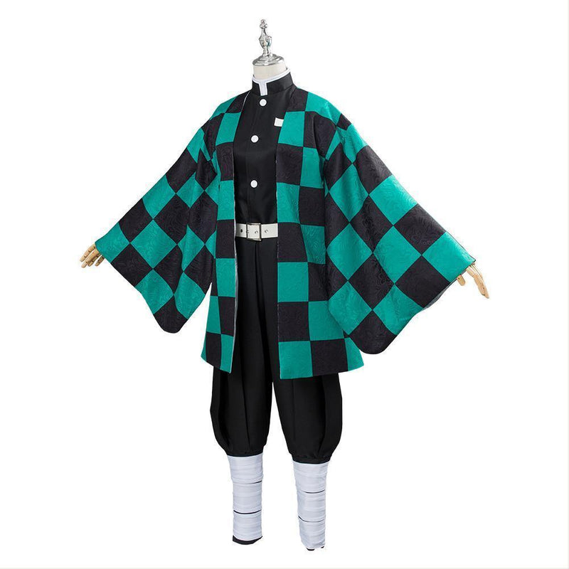 DEMON SLAYER Destruction Kamado Tanjirou Outfit Cosplay Costume - CrazeCosplay