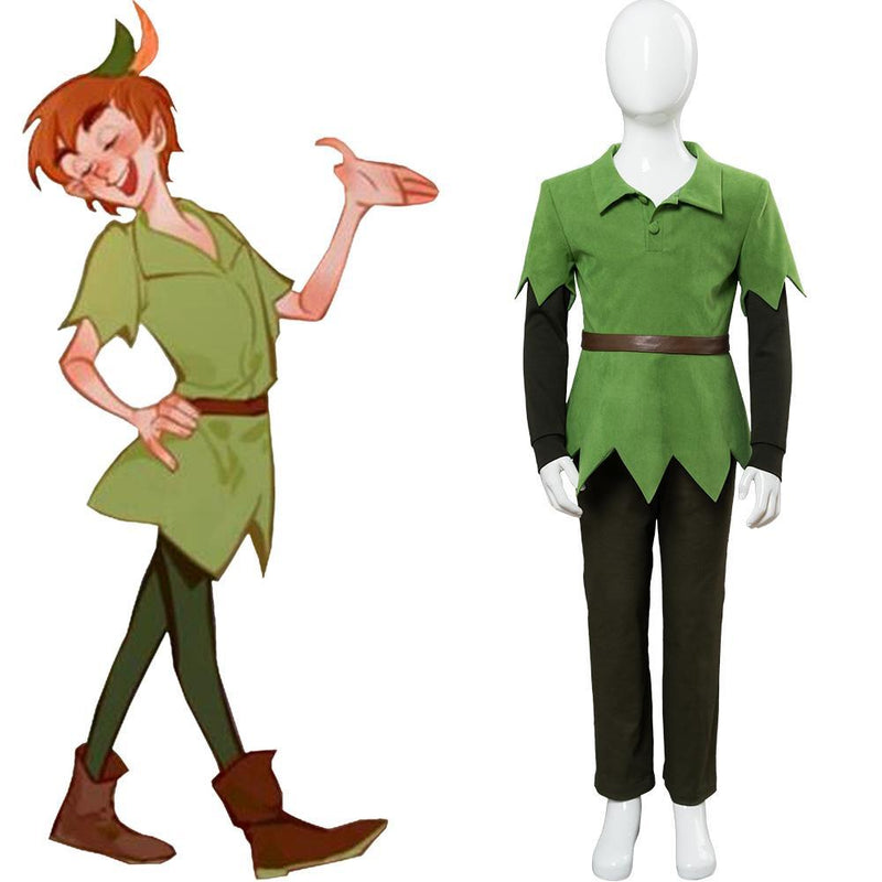 Movie Peter Pan Kids Cosplay Costume - CrazeCosplay