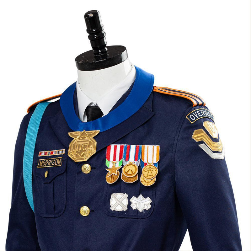 Overwatch Officer 76 Skin Cosplay Costume - CrazeCosplay