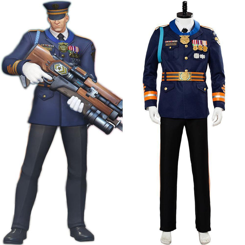 Overwatch Officer 76 Skin Cosplay Costume - CrazeCosplay