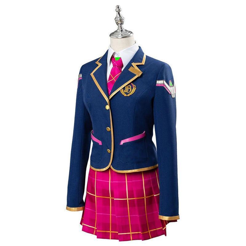Overwatch Dva Young School Cosplay Costume - CrazeCosplay