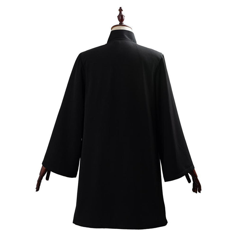 Harry Potter Lord Voldemort Black Cape Robe Outfit Halloween Cosplay Villain Horror Costume Full Set - CrazeCosplay