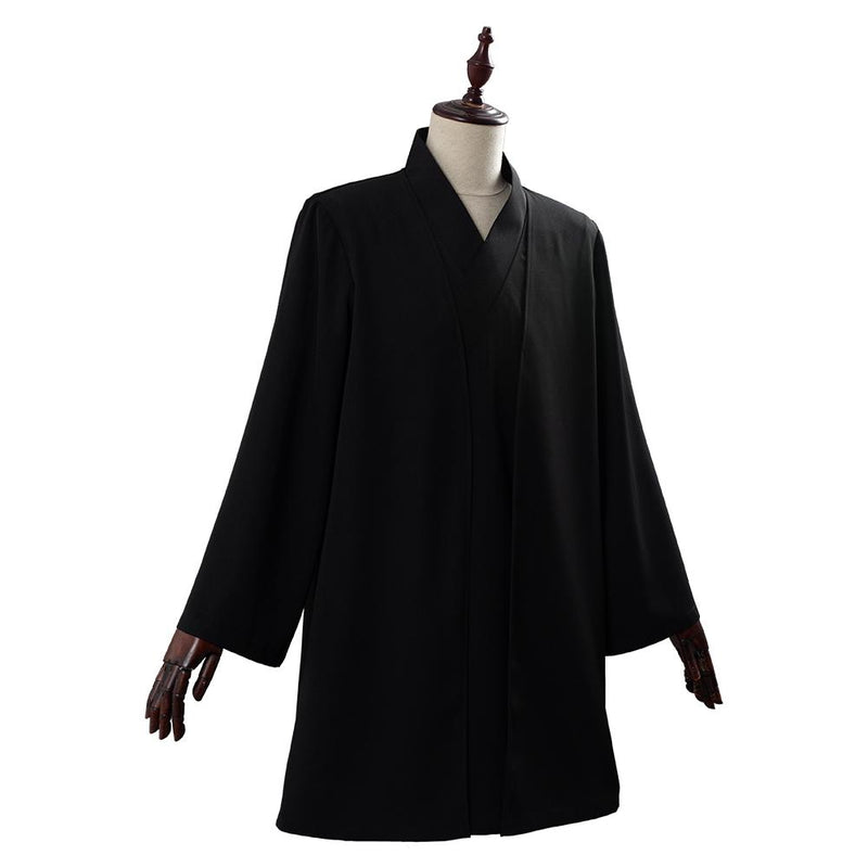Harry Potter Lord Voldemort Black Cape Robe Outfit Halloween Cosplay Villain Horror Costume Full Set - CrazeCosplay
