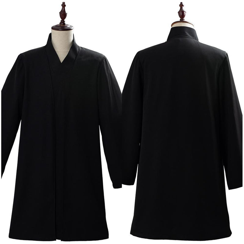 Harry Potter Lord Voldemort Black Cape Robe Outfit Halloween Cosplay Villain Horror Costume Full Set - CrazeCosplay