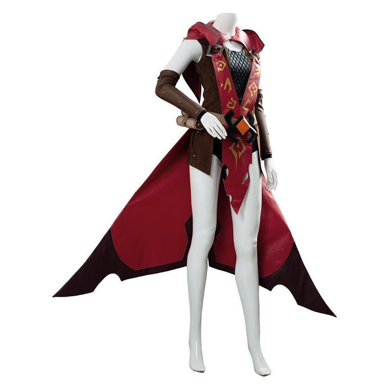 Overwatch Game Warlorck Ashe Ow Ashe Uniform Cosplay Costume - CrazeCosplay