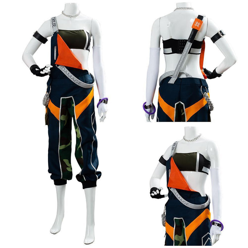 League Of Legends Lol True Damage Akali Suit Cosplay Costume - CrazeCosplay