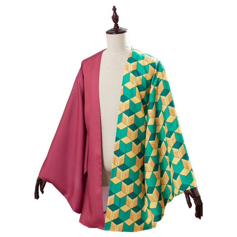Tomioka Giyuu Demon Slayer Kimetsu No Yaiba Uniform Cosplay Costume 1 - CrazeCosplay