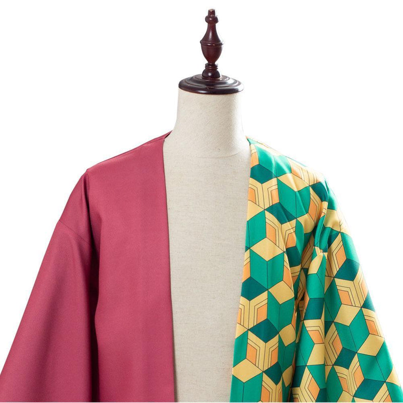 Tomioka Giyuu Demon Slayer Kimetsu No Yaiba Uniform Cosplay Costume 1 - CrazeCosplay