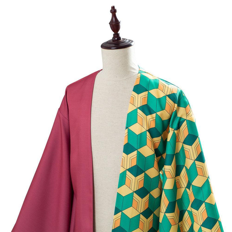 Tomioka Giyuu Demon Slayer Kimetsu No Yaiba Uniform Cosplay Costume 1 - CrazeCosplay